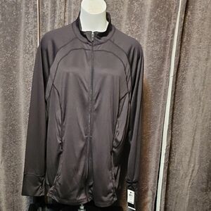 Ideology Black Full-Zip Jacket